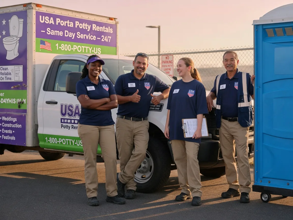 Porta Potty Rental company in Hermansville, MI